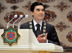 Öåðåìîíèÿ èíàóãóðàöèè ïðåçèäåíòà Òóðêìåíèè Ãóðáàíãóëû Áåðäûìóõàìåäîâà