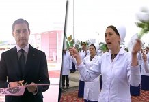 Нехватка медработников в Туркменабаде