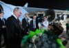 Меры противодействия беспилотникам предпринимались в аэропорту Туркменбаши во время прибытия Путина