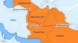 Газопровод ТАПИ. Иллюстрация DW